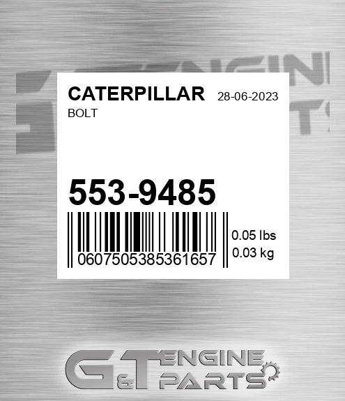 553-9485 Bolt