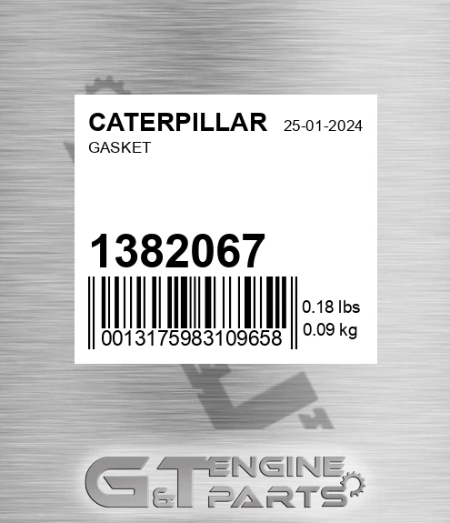 138-2067 Gasket