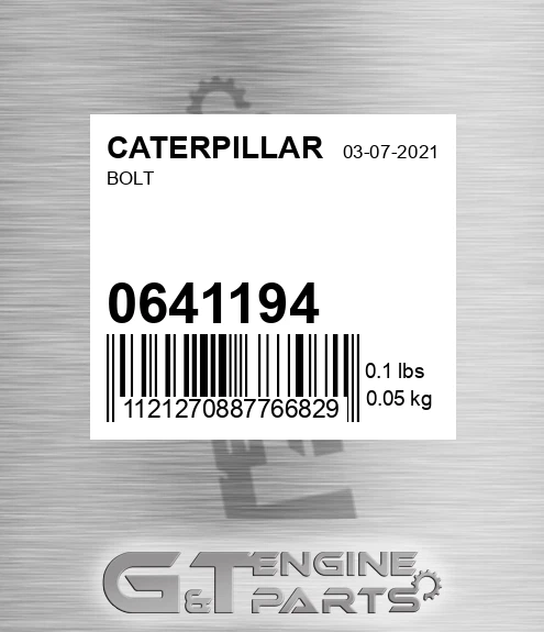 064-1194 Bolt