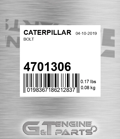 470-1306 Bolt