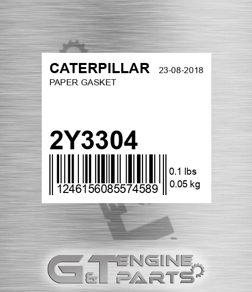 2Y-3304 Paper Gasket