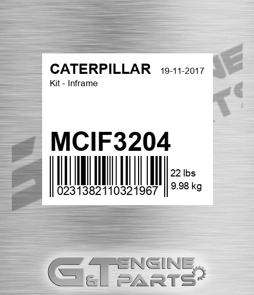 MCIF3204 Kit - Inframe
