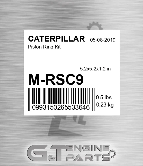 M-RSC9 Piston Ring Kit