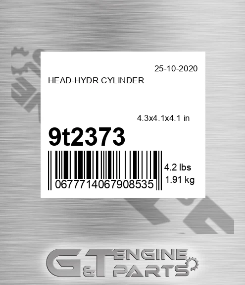 9T2373 Hydraulic CYL. Head