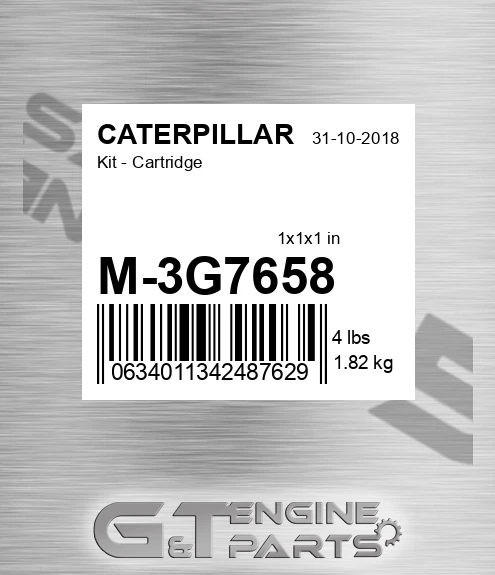M-3G7658 Kit - Cartridge