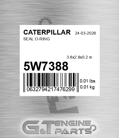 5W-7388 Seal O-ring