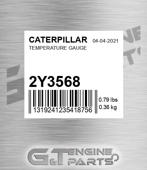 2Y-3568 Temperature Gauge