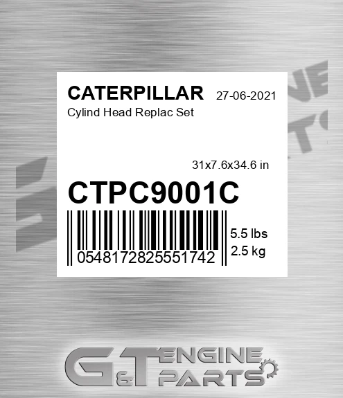 CTPC9001C Cylind Head Replac Set