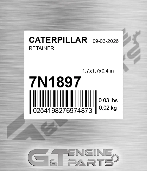7N-1897 Retainer