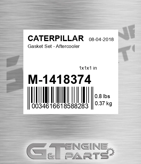 M-1418374 Gasket Set - Aftercooler