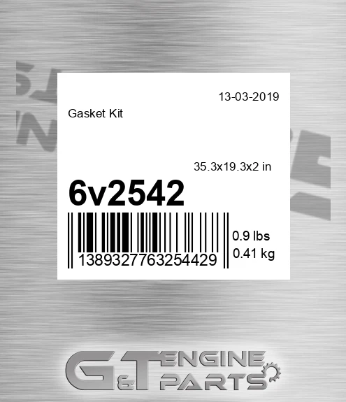6V-2542 Gasket Kit