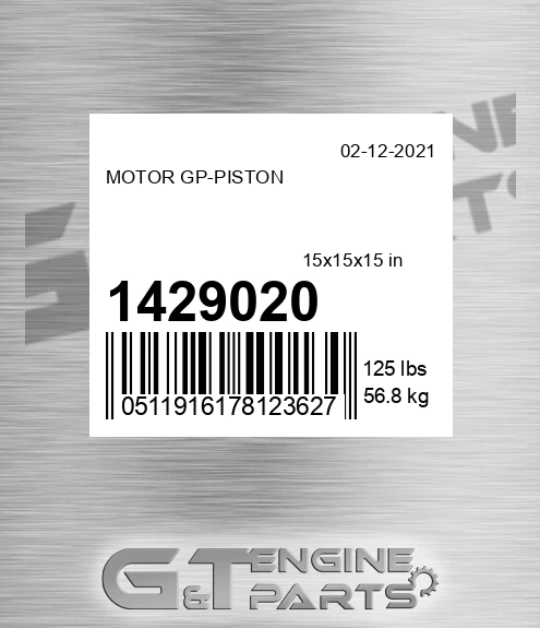 1429020 MOTOR GP-PISTON