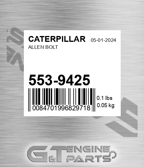 553-9425 Allen Bolt