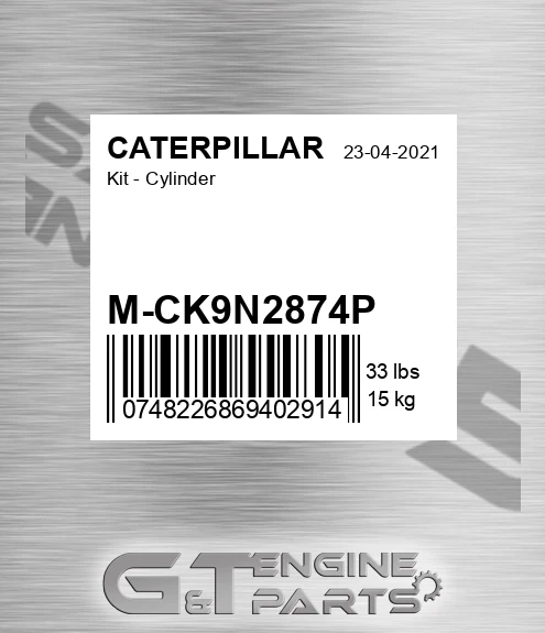 M-CK9N2874P Kit - Cylinder