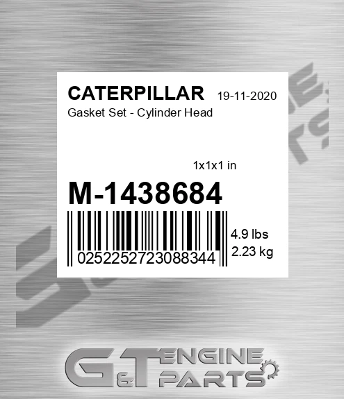M-1438684 Gasket Set - Cylinder Head