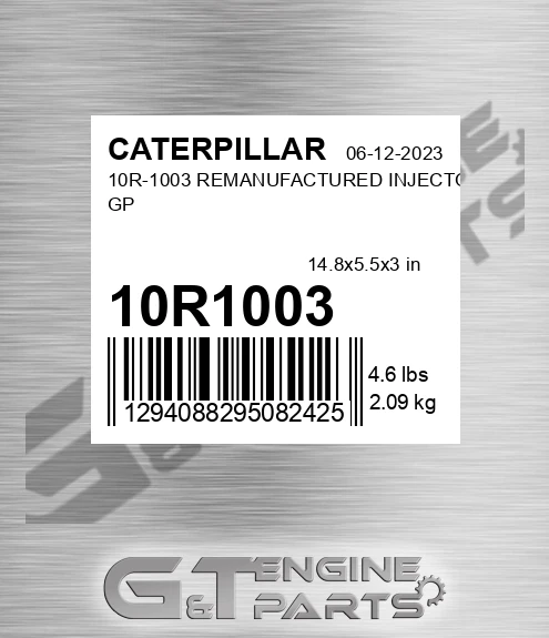10R1003 10R-1003 REMANUFACTURED INJECTOR GP