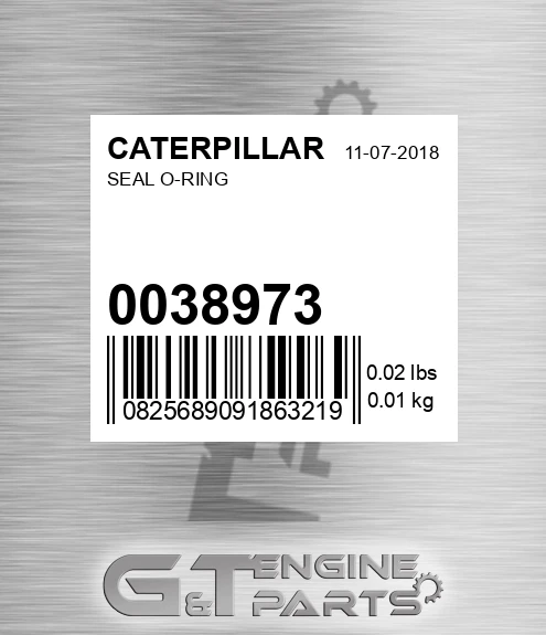 003-8973 Seal O-ring