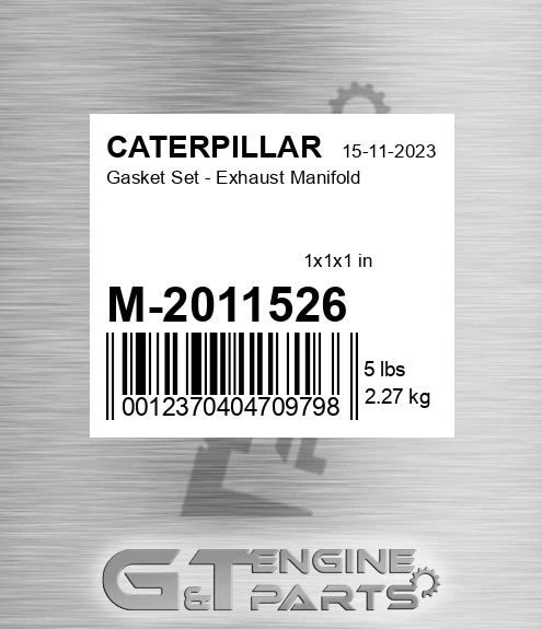 M-2011526 Gasket Set - Exhaust Manifold