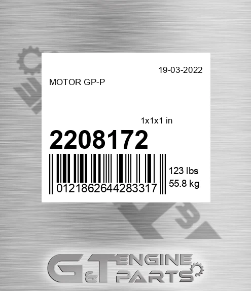 2208172 MOTOR GP-P