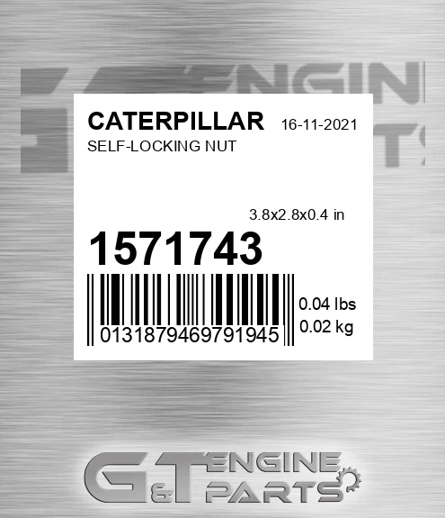 157-1743 Self-locking Nut