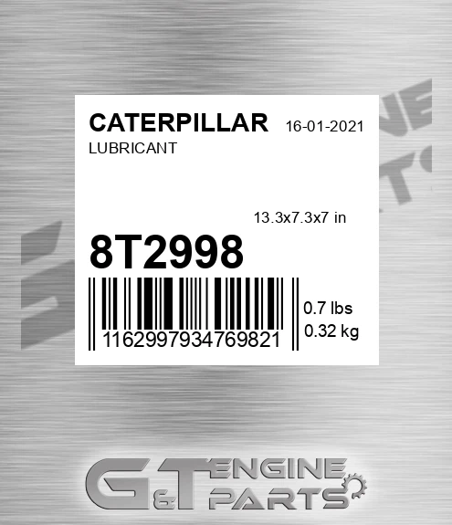 8T2998 LUBRICANT-CAMSHAFT