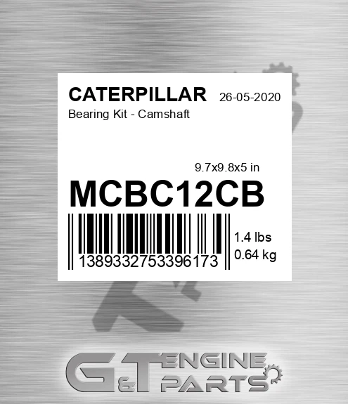 MCBC12CB Bearing Kit - Camshaft