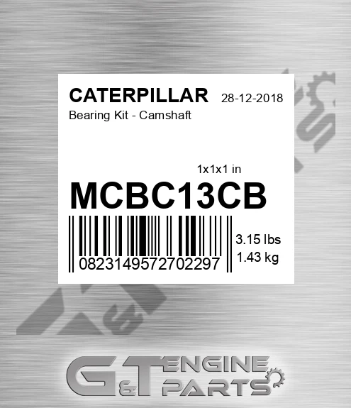 MCBC13CB Bearing Kit - Camshaft