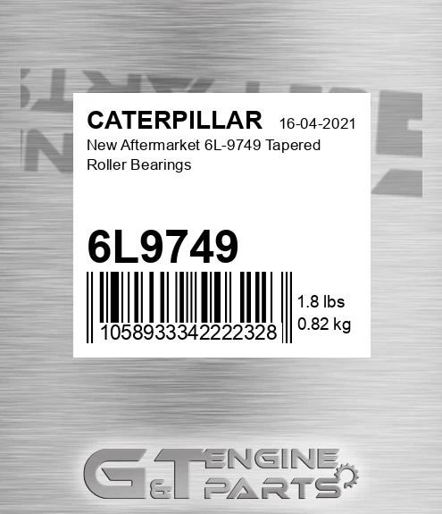 6L9749 New Aftermarket 6L-9749 Tapered Roller Bearings