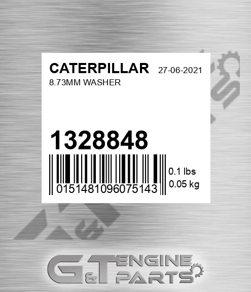 132-8848 8.73mm Washer