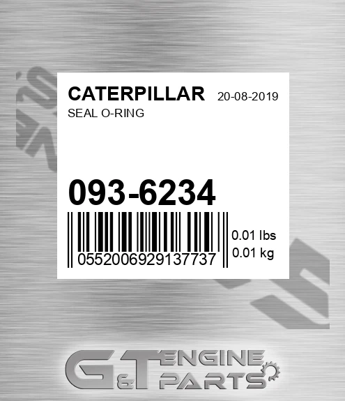 093-6234 Seal O-ring