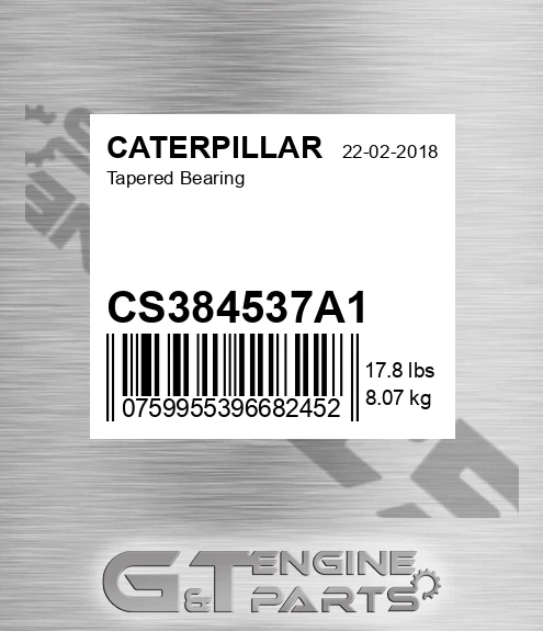 CS384537A1 Tapered Bearing