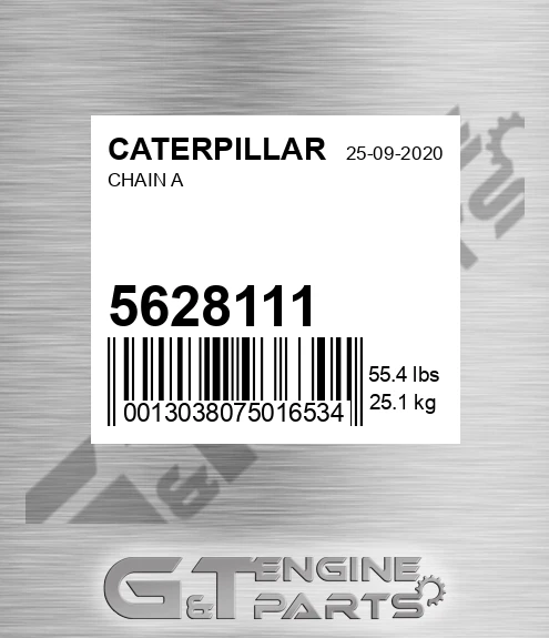 5628111 CHAIN A made to fit CATERPILLAR WARRANTY Price 993.05