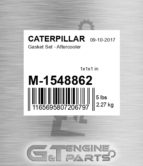 M-1548862 Gasket Set - Aftercooler