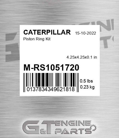 M-RS1051720 Piston Ring Kit