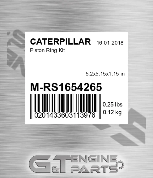 M-RS1654265 Piston Ring Kit