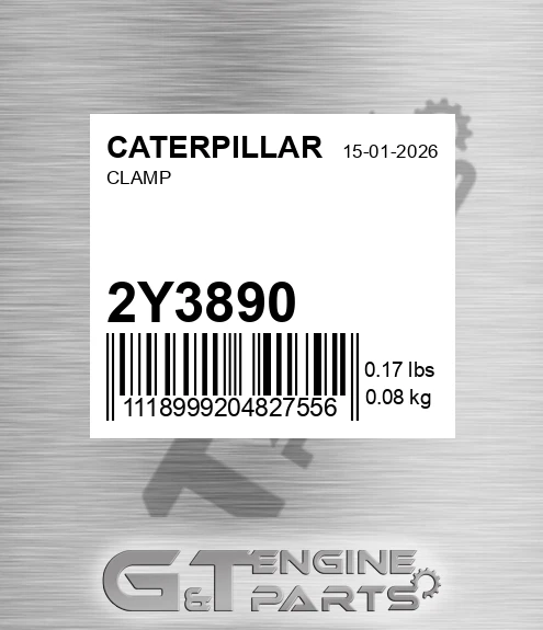 2Y-3890 Clamp