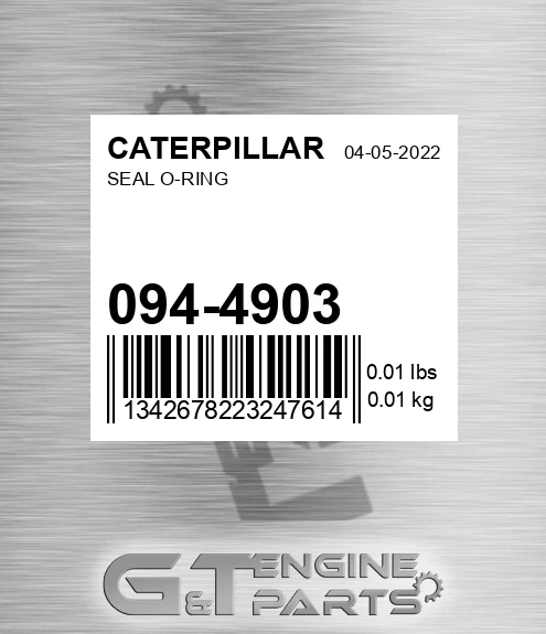 094-4903 Seal O-ring