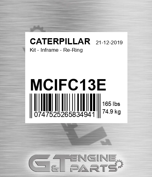 MCIFC13E Kit - Inframe - Re-Ring