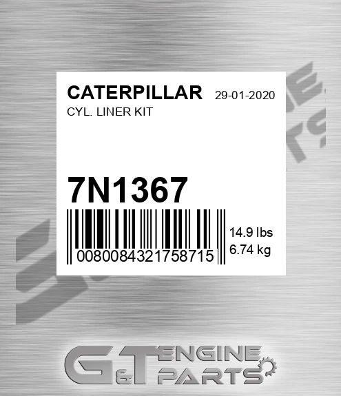 7N-1367 Cyl. Liner Kit