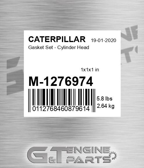 M-1276974 Gasket Set - Cylinder Head