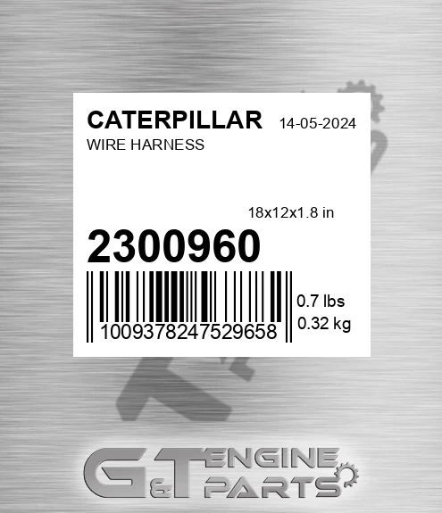 230-0960 Wire Harness