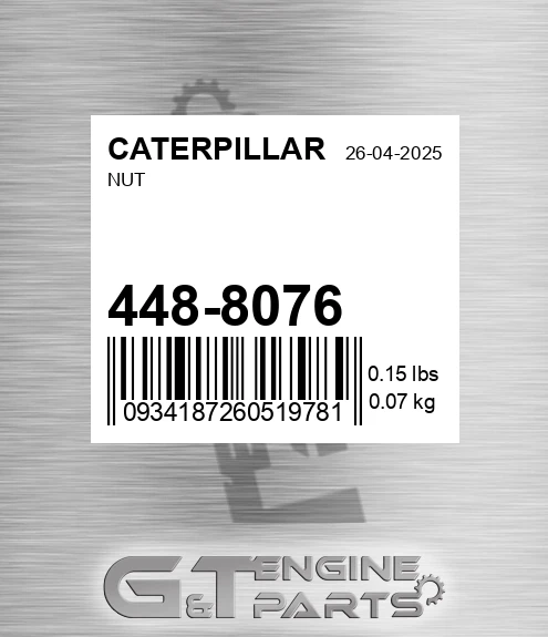 448-8076 Nut