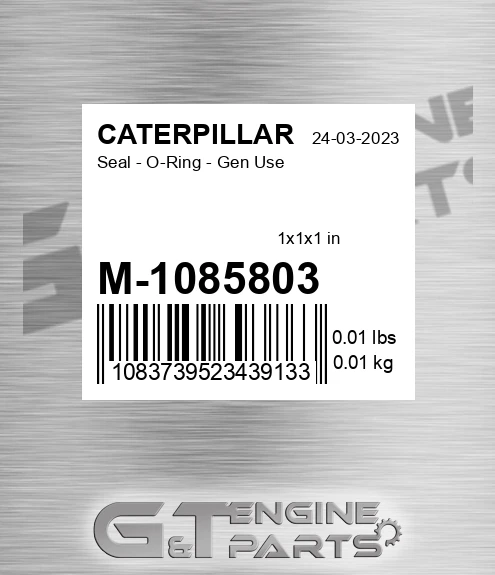 M-1085803 Seal - O-Ring - Gen Use