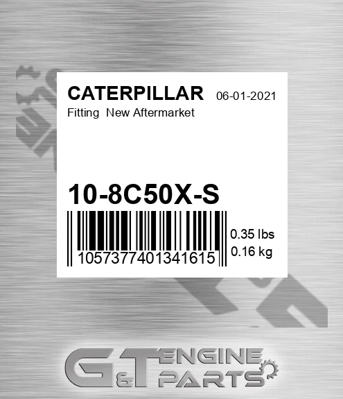 10-8C50X-S Fitting New Aftermarket