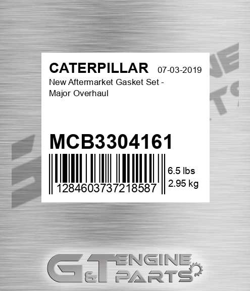 MCB3304161 New Aftermarket Gasket Set - Major Overhaul