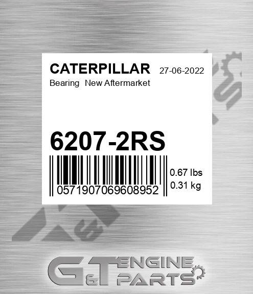 62072rs Bearing New Aftermarket