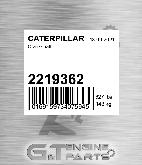 221 9362 Crankshaft made to fit CATERPILLAR 1 YEAR WARRANTY Price 5 198