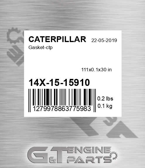 14X-15-15910 Gasket-ctp