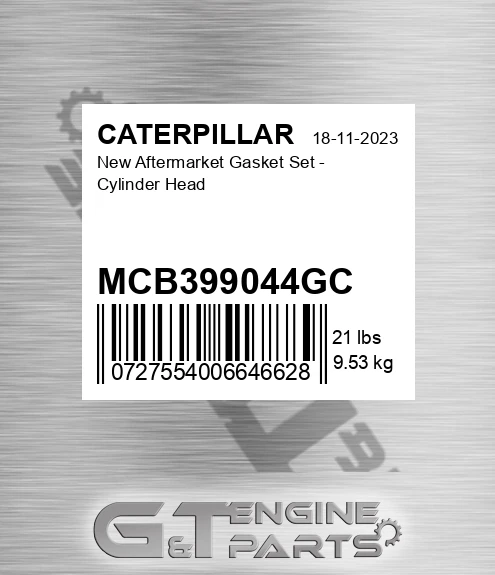 MCB399044GC New Aftermarket Gasket Set - Cylinder Head