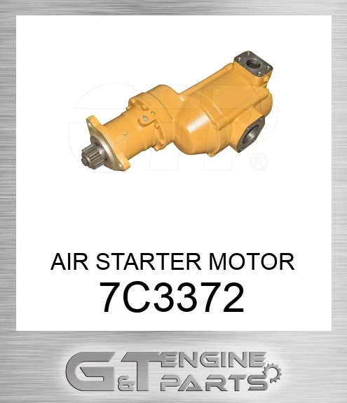 7C3372 AIR STARTER MOTOR
